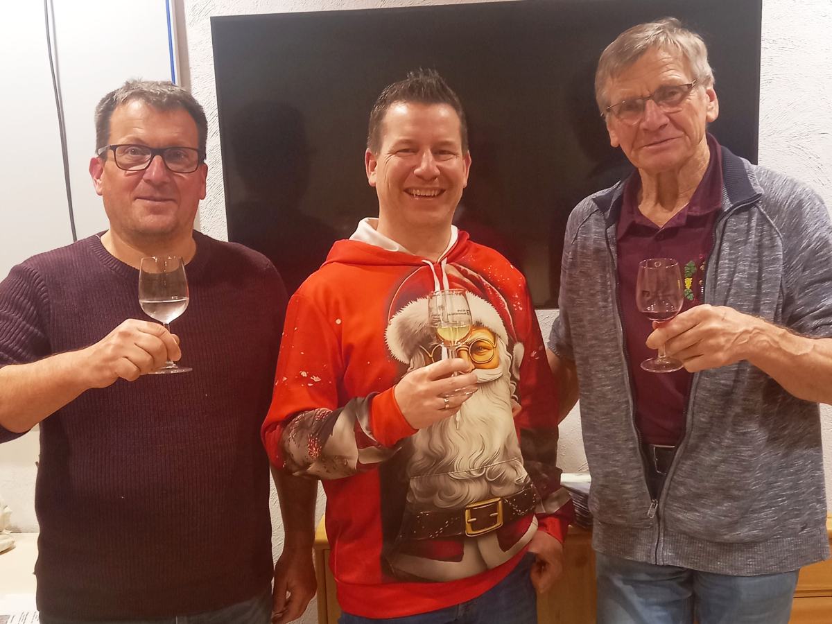 Weinprobe mit Feuerwehr